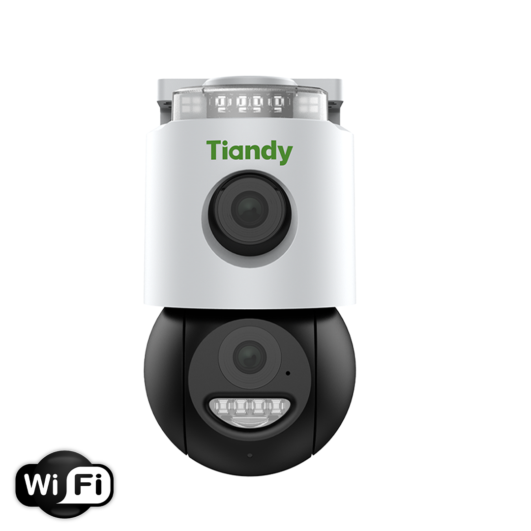 Tiandy WiFi 6MP CCTV PTZ Outdoor Night Vision Color Camera