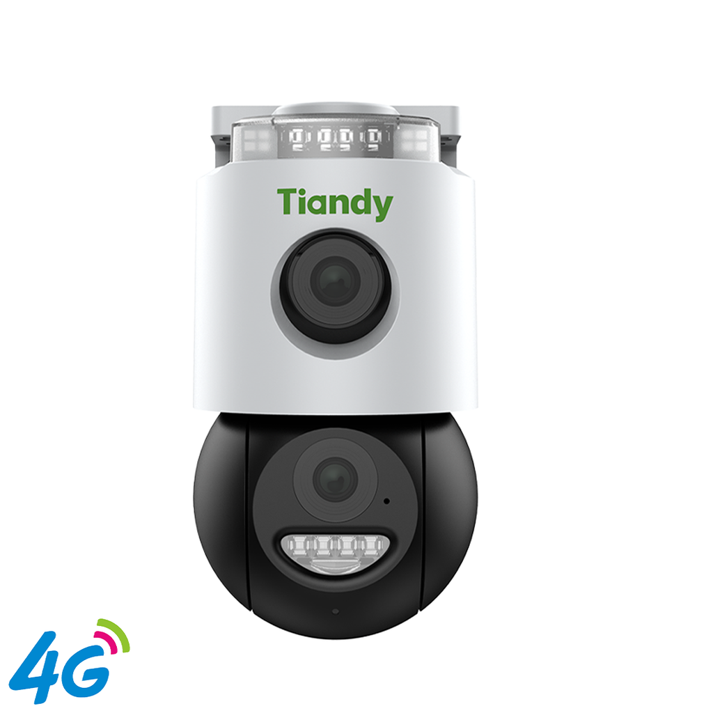 Tiandy 6MP 4G Sim Card CCTV PTZ Outdoor Night Vision Color Camera